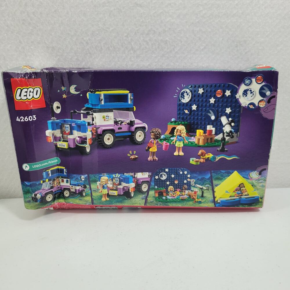 Lego Friends Space Stargazing Never Opened Box is Crushed in Spots 9724-1Clo1 - Picture 4 of 7
